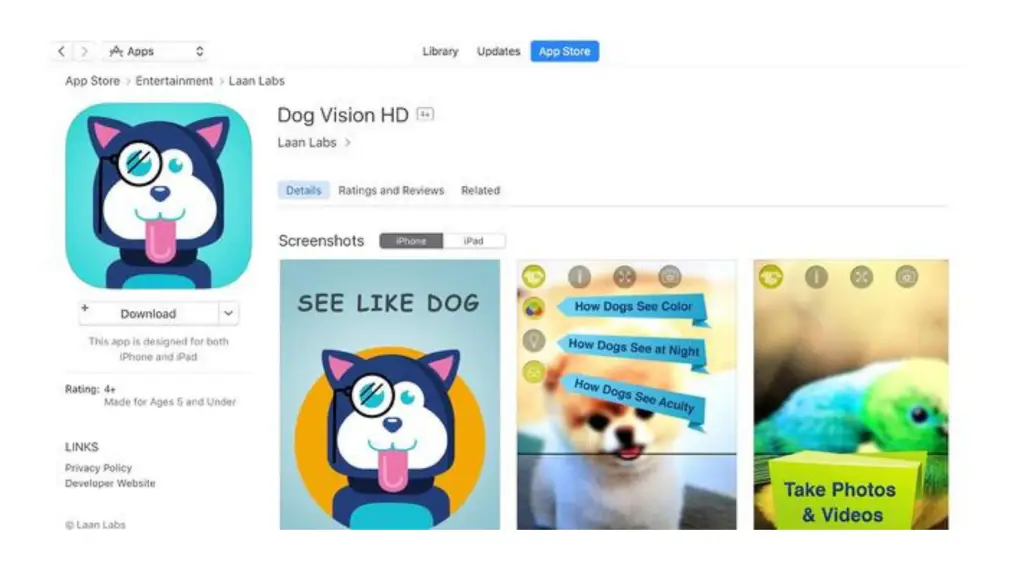 Dogs eye view app 1 dog view app