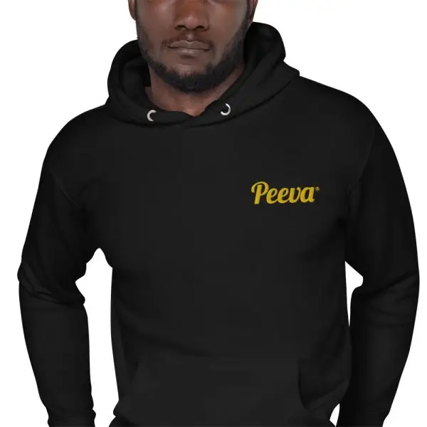 Peeva Embroidered Logo Hoodie - Image 3