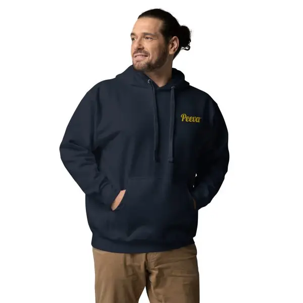 Peeva Embroidered Logo Hoodie - Image 2