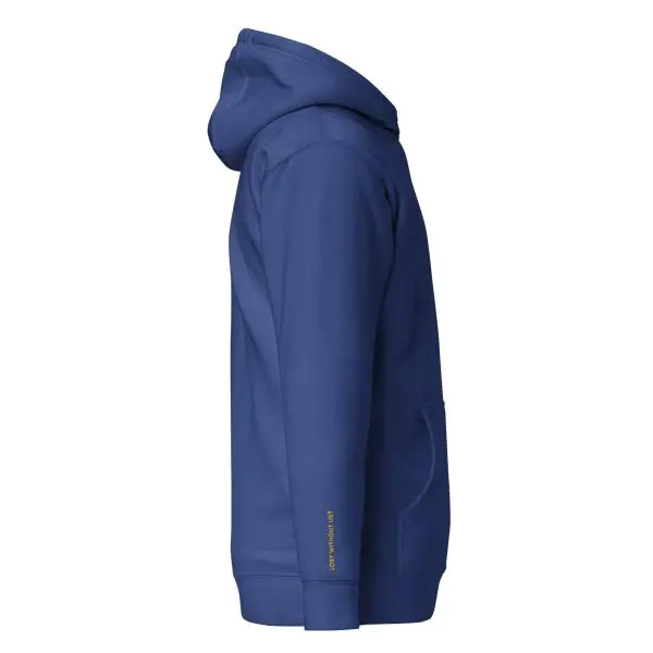 Peeva Embroidered Logo Hoodie with Sleeve Detail - Image 11