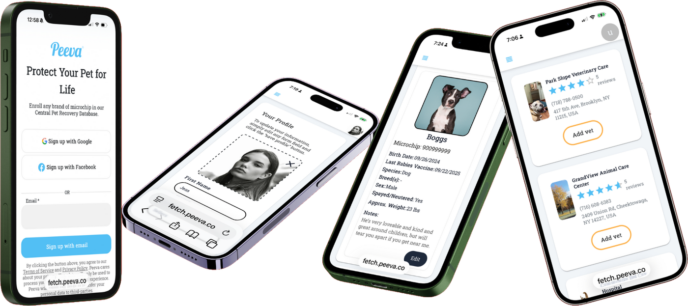 peeva step1 signup phones